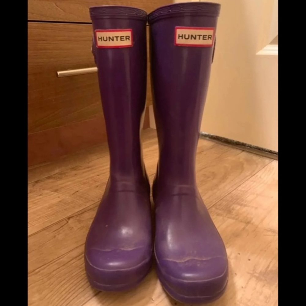 Kids hunter rain boots